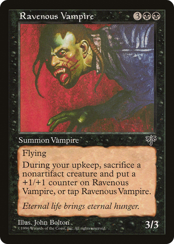 {C} Ravenous Vampire [Mirage][MIR 136]