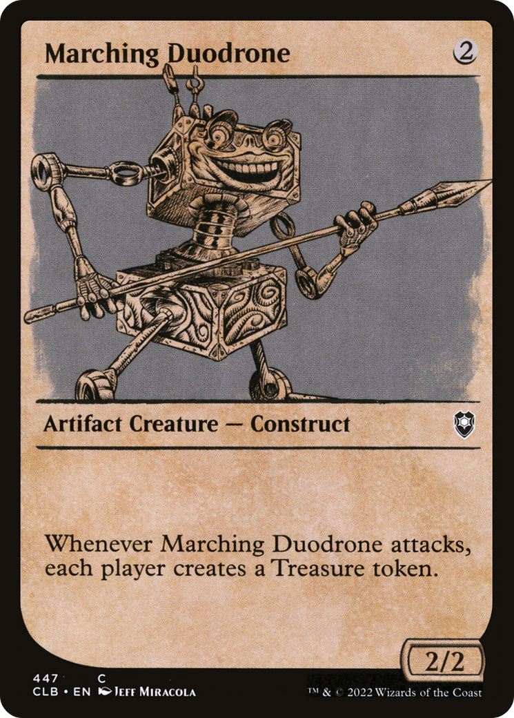 {C} Marching Duodrone (Showcase) [Commander Legends: Battle for Baldur's Gate][CLB 447]