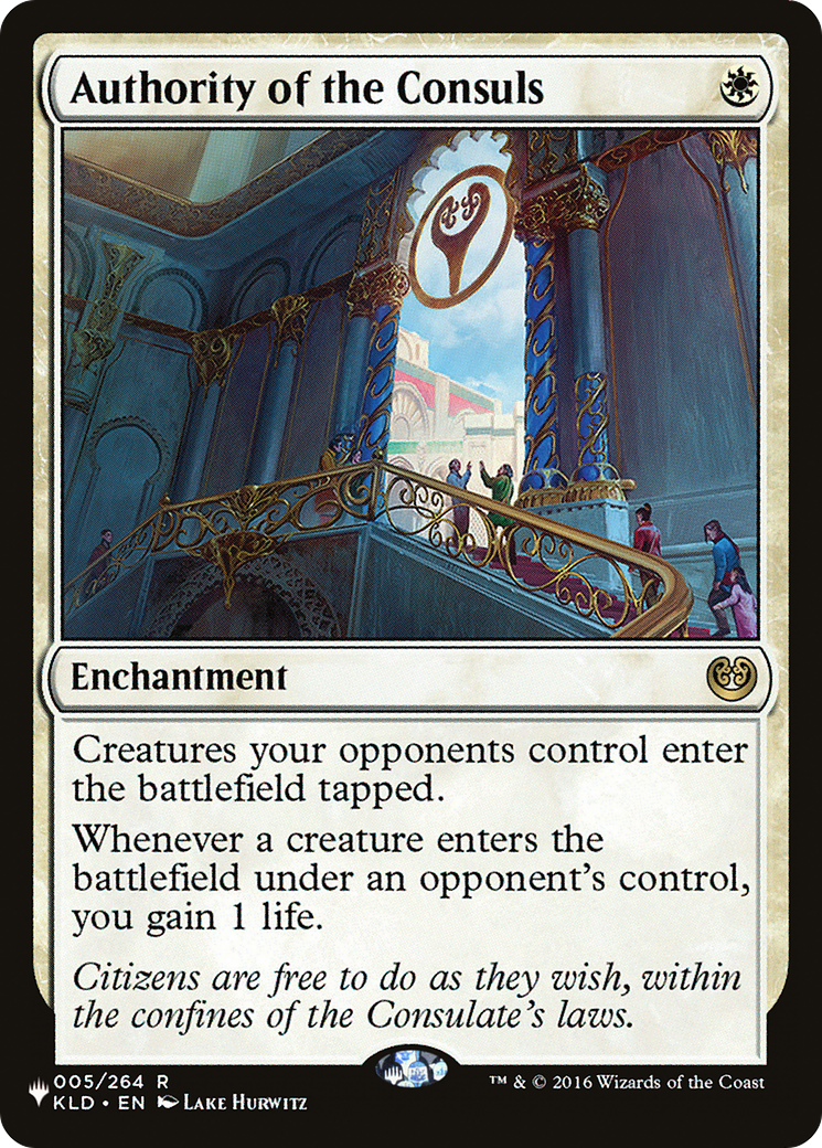 Authority of the Consuls [LIST 005/264]