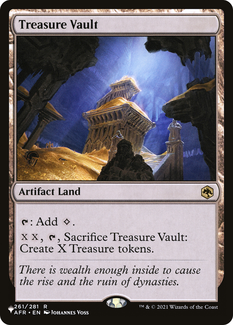 Treasure Vault [LIST 261/281]