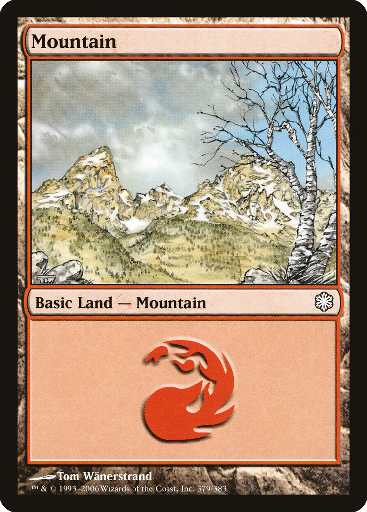 {B}[CST 379] Mountain (379) [Coldsnap Theme Decks]