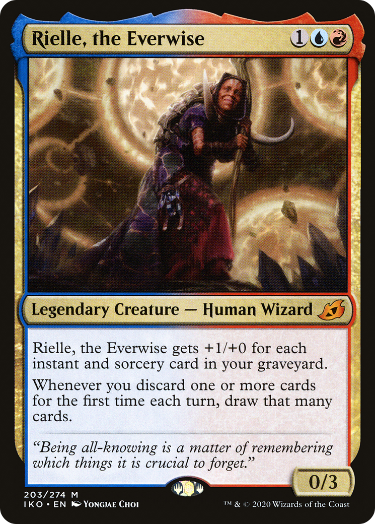 {R} Rielle, the Everwise [Ikoria: Lair of Behemoths][IKO 203]