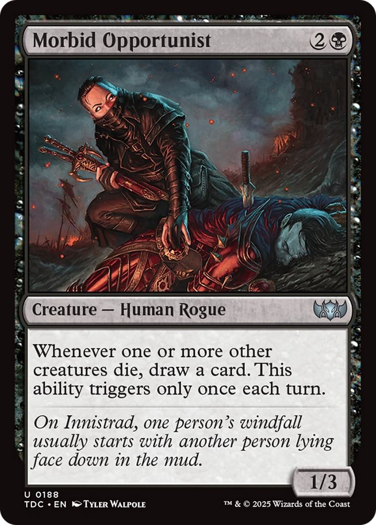 {C} Morbid Opportunist [Tarkir: Dragonstorm Commander][TDC 188]