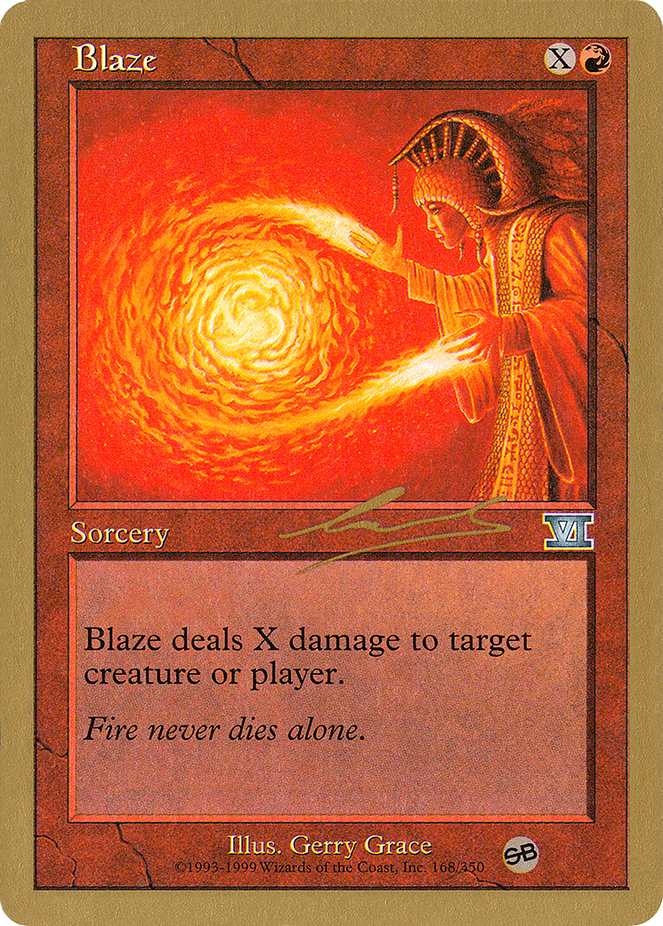 {C} Blaze (Nicolas Labarre) [World Championship Decks 2000][GB WC00 NL168SB]