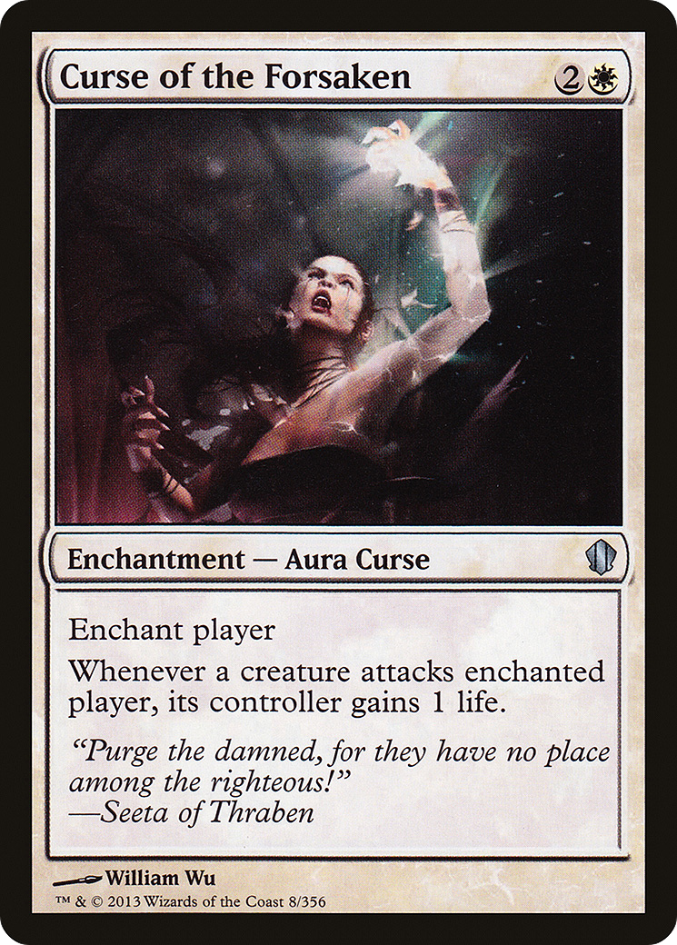 {C} Curse of the Forsaken [Commander 2013][C13 008]