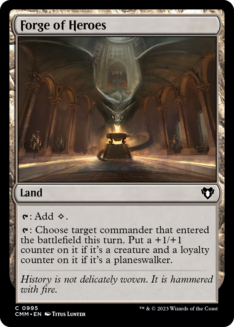 {C} Forge of Heroes [Commander Masters][CMM 995]