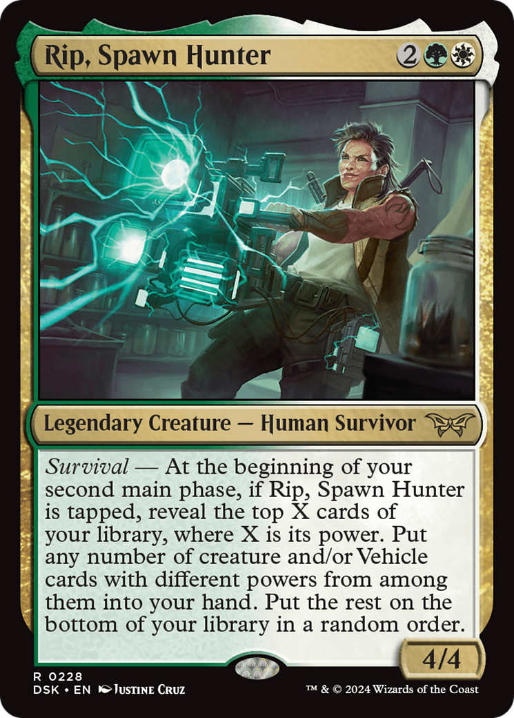 {@R} Rip, Spawn Hunter [Duskmourn: House of Horror][DSK 228]