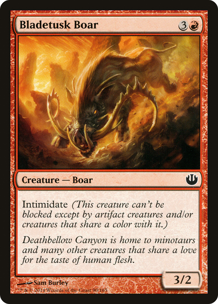 {C} Bladetusk Boar [Journey into Nyx][JOU 090]