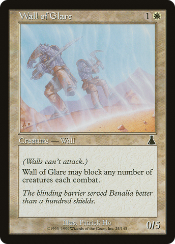 {C} Wall of Glare [Urza's Destiny][UDS 025]