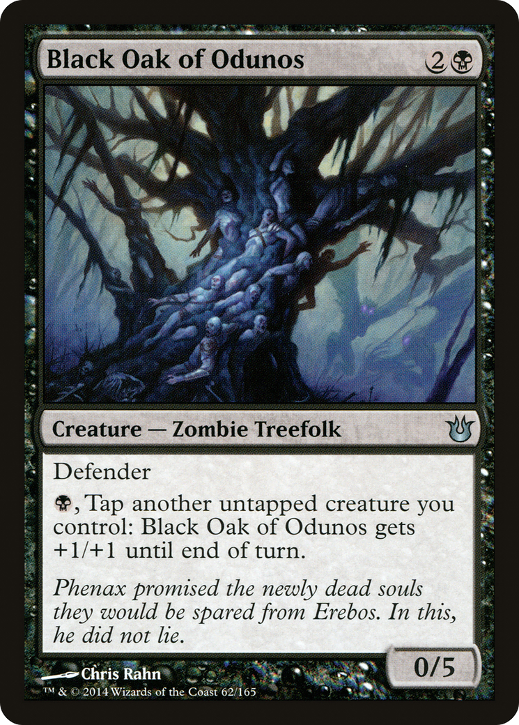 {C} Black Oak of Odunos [Born of the Gods][BNG 062]