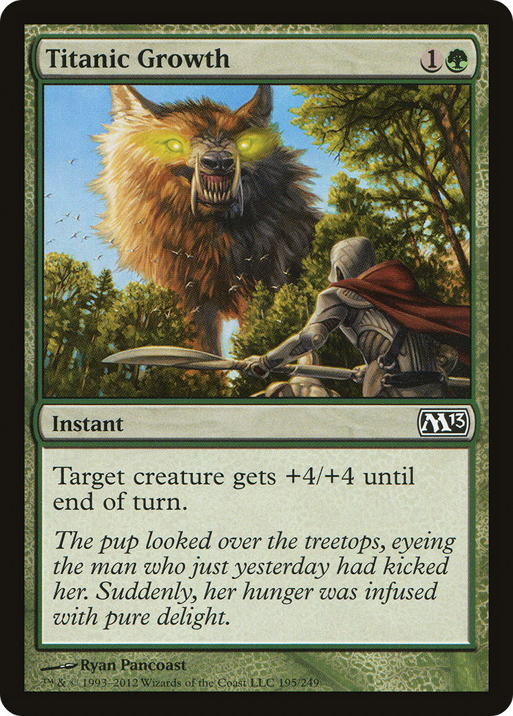 {C} Titanic Growth [Magic 2013][M13 195] - Misty Mountain Games