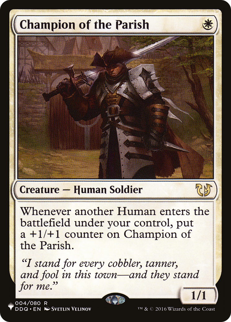 Champion of the Parish [PLST DDQ-4]