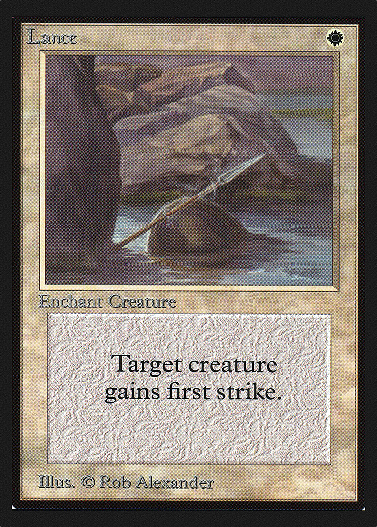 {C} Lance [Collectorsâ Edition][GB CED 028]