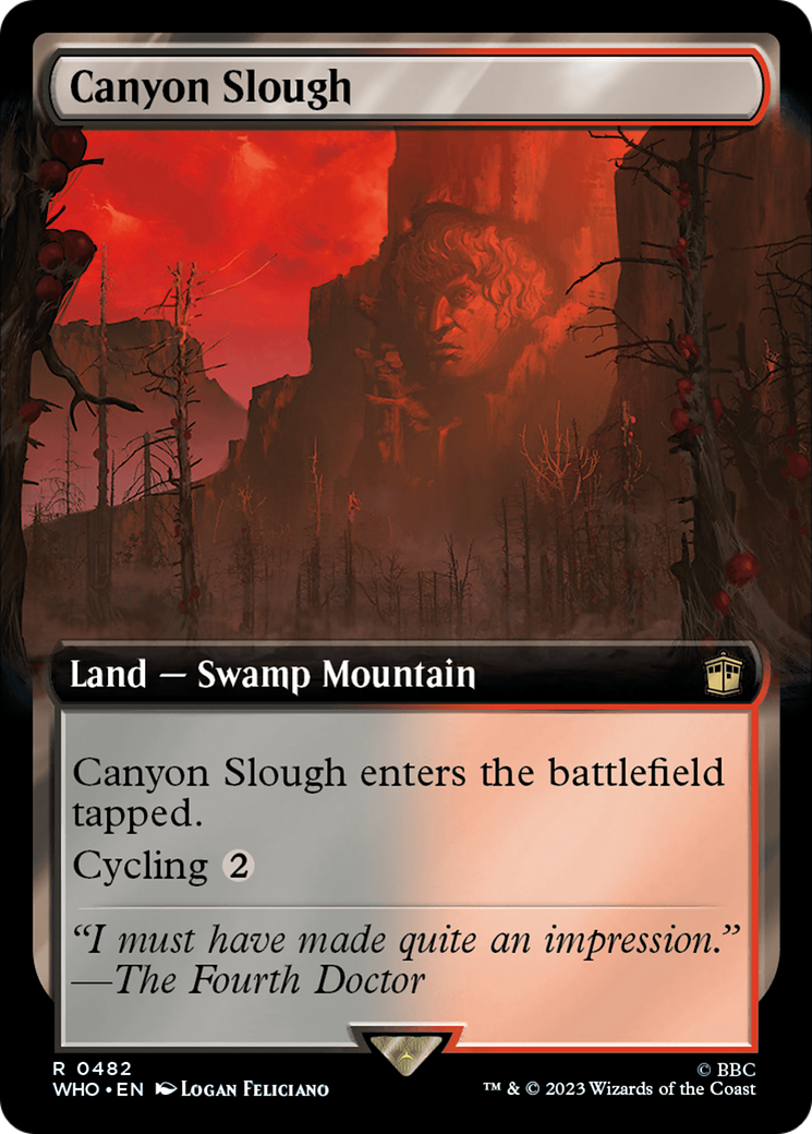 {R} Canyon Slough (Extended Art) [Doctor Who][WHO 482]