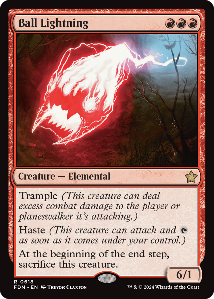 {@R} Ball Lightning [Foundations][FDN 618]