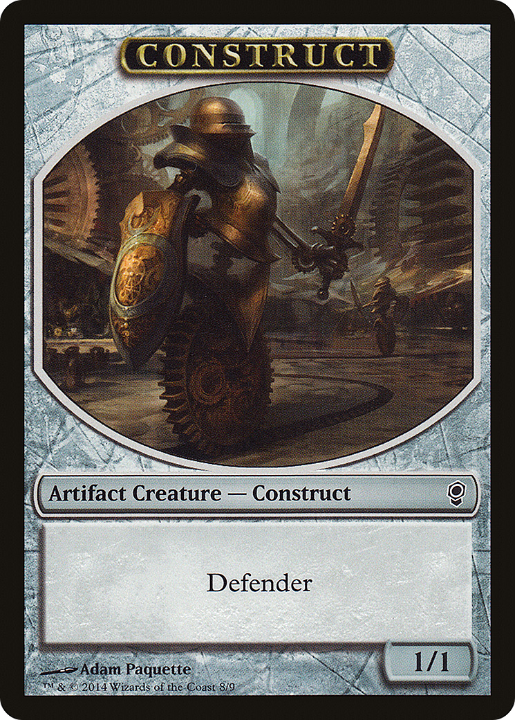 {T} Construct Token [Conspiracy Tokens][TCNS 008] - Misty Mountain Games