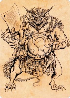 {A} Thrakkus the Butcher Art Card [Commander Legends: Battle for Baldur's Gate Art Series][ACLB 077]