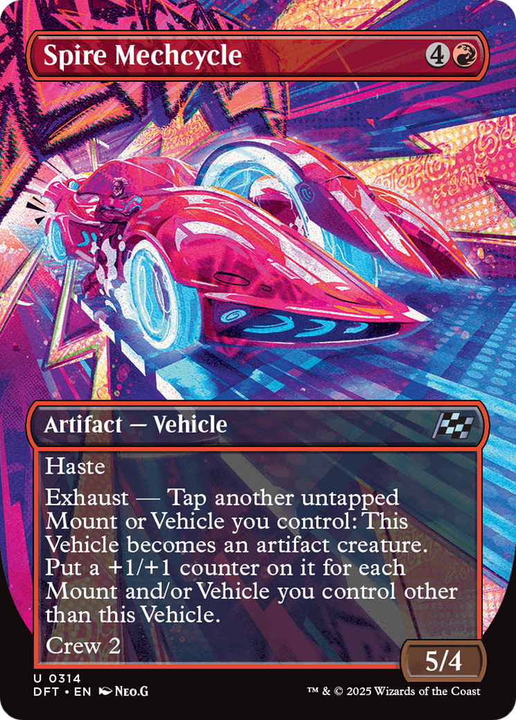 {@C} Spire Mechcycle (Borderless) [Aetherdrift][DFT 314]