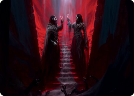 {A} Vampires' Vengeance Art Card [Innistrad: Crimson Vow Art Series][AVOW 049]