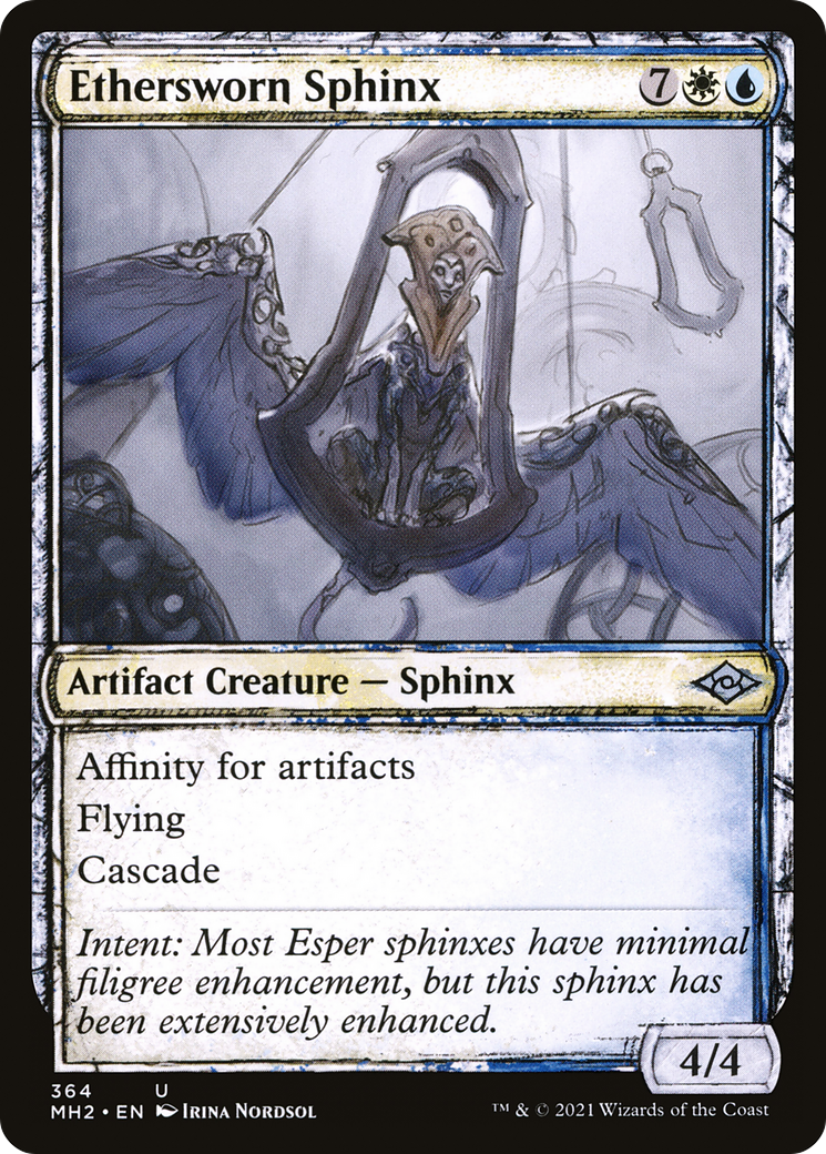 {C} Ethersworn Sphinx (Sketch) [Modern Horizons 2][MH2 364]