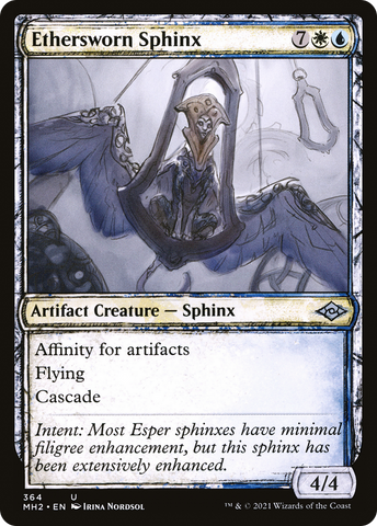 {C} Ethersworn Sphinx (Sketch) [Modern Horizons 2][MH2 364]