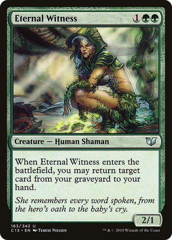 {C} Eternal Witness [Commander 2015][C15 183]