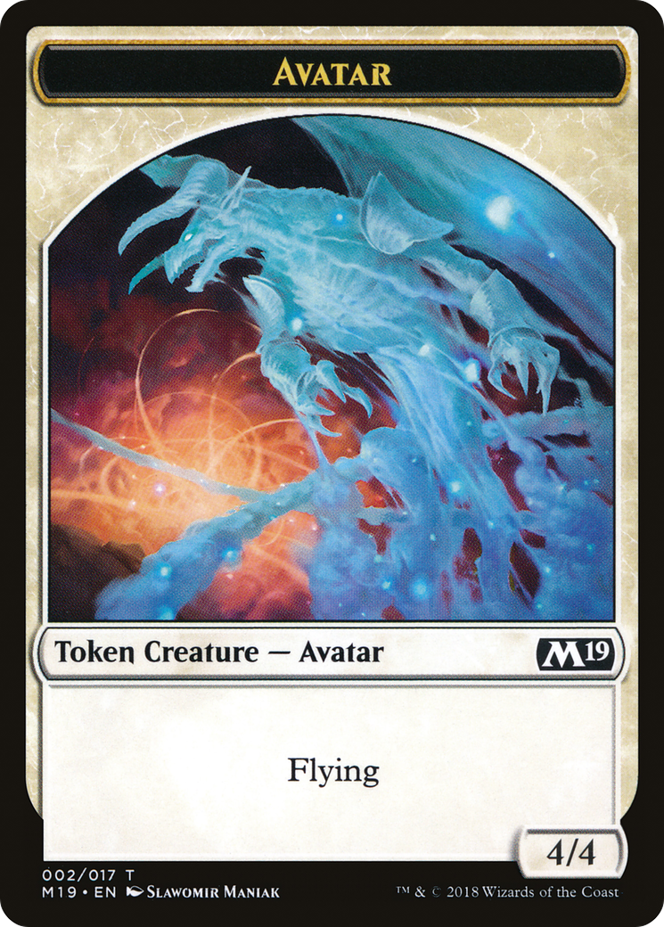 {T} Avatar Token [Core Set 2019 Tokens][TM19 002]