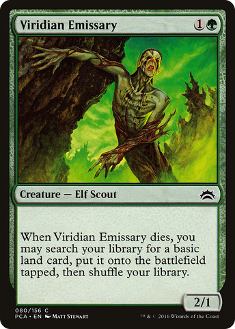 {C} Viridian Emissary [Planechase Anthology][PCA 080]