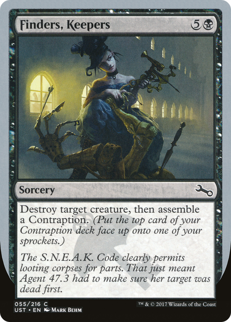 {C} Finders, Keepers [Unstable][UST 055]