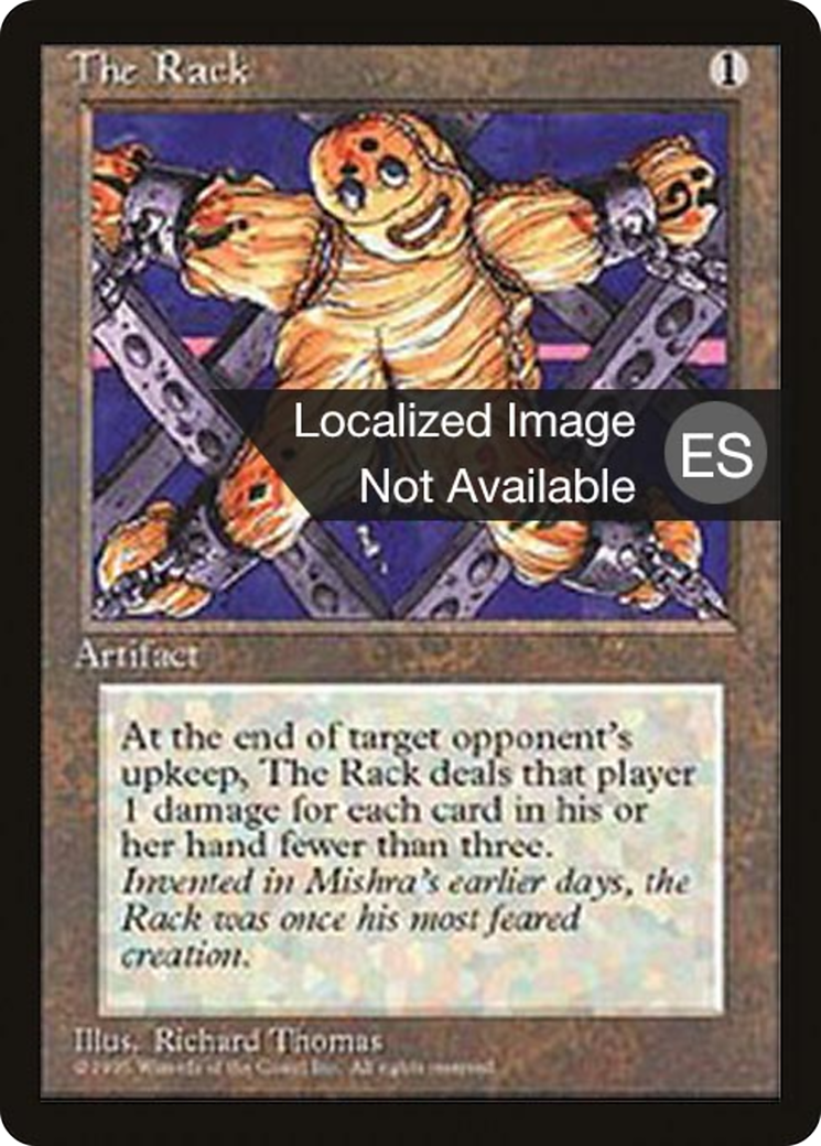 {F} The Rack [Fourth Edition (Foreign Black Border)][FBB 4ED 352]