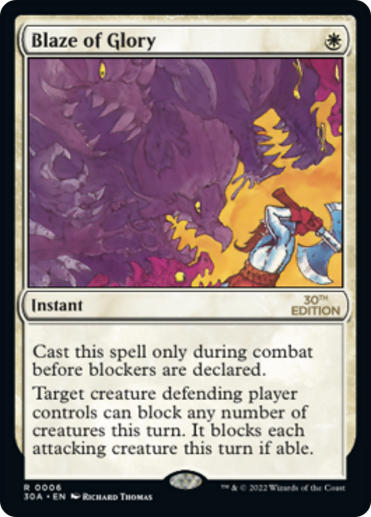 {R} Blaze of Glory [30th Anniversary Edition][30A 006]