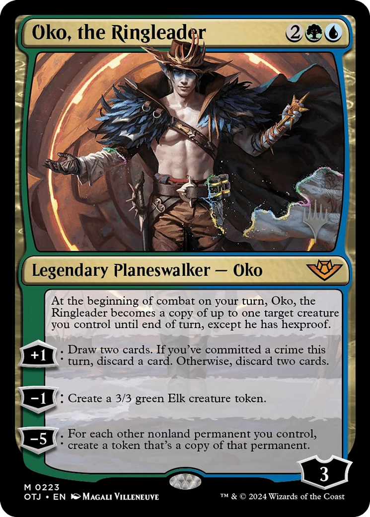 {@R} Oko, the Ringleader (Promo Pack) [Outlaws of Thunder Junction Promos][PP OTJ 223]