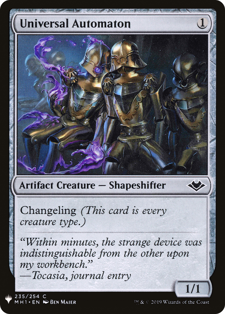 {C} Universal Automaton [Mystery Booster][LS MH1 235]