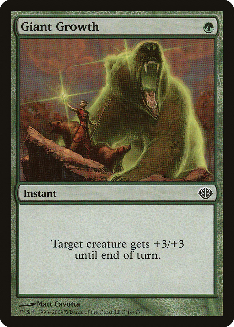 {C} Giant Growth [Duel Decks: Garruk vs. Liliana][DDD 014]