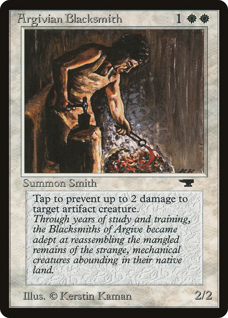{C} Argivian Blacksmith [Antiquities][ATQ 002]