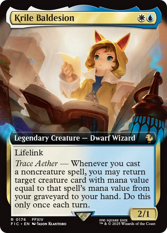 {R} Krile Baldesion (Extended Art) [FINAL FANTASY Commander][FIC 176]