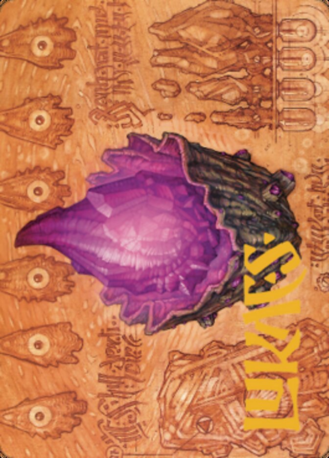 {A} Thorn of Amethyst Art Card (Gold-Stamped Signature) [The Brothers' War Art Series][GS ABRO 080]