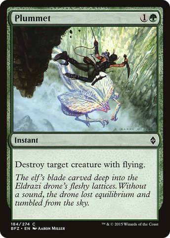 {C} Plummet [Battle for Zendikar][BFZ 184]