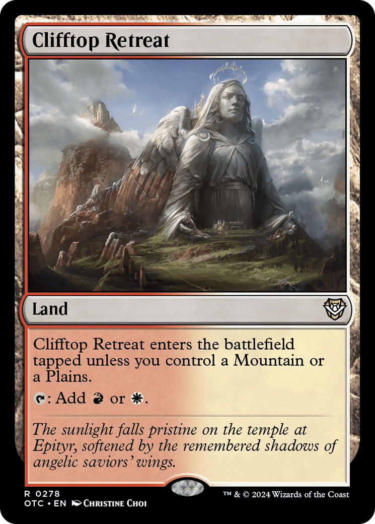 {R} Clifftop Retreat [Outlaws of Thunder Junction Commander][OTC 278]