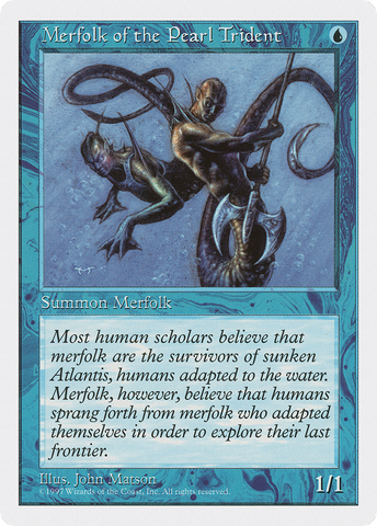 {C} Merfolk of the Pearl Trident [Fifth Edition][5ED 104]
