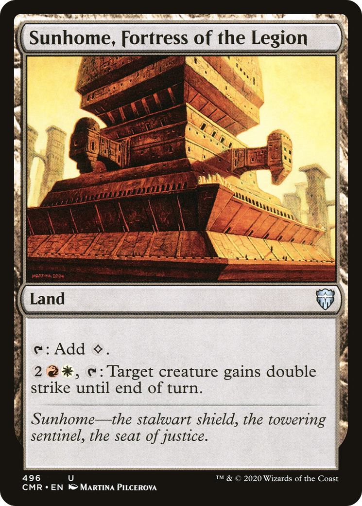 {C} Sunhome, Fortress of the Legion [Commander Legends][CMR 496]