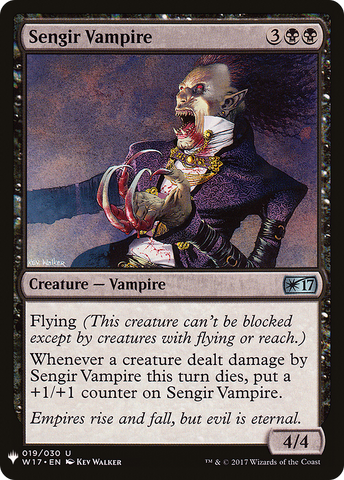 {C} Sengir Vampire [Mystery Booster][LS W17 019]