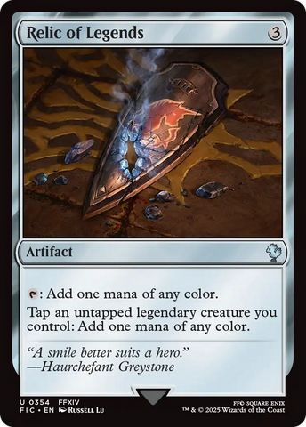 {C} Relic of Legends [FINAL FANTASY Commander][FIC 354]