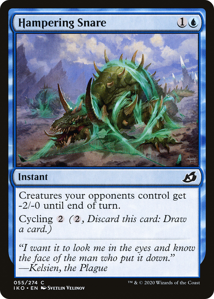 {C} Hampering Snare [Ikoria: Lair of Behemoths][IKO 055]