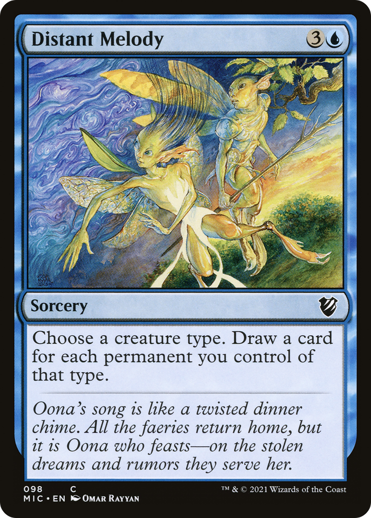 {C} Distant Melody [Innistrad: Midnight Hunt Commander][MIC 098]