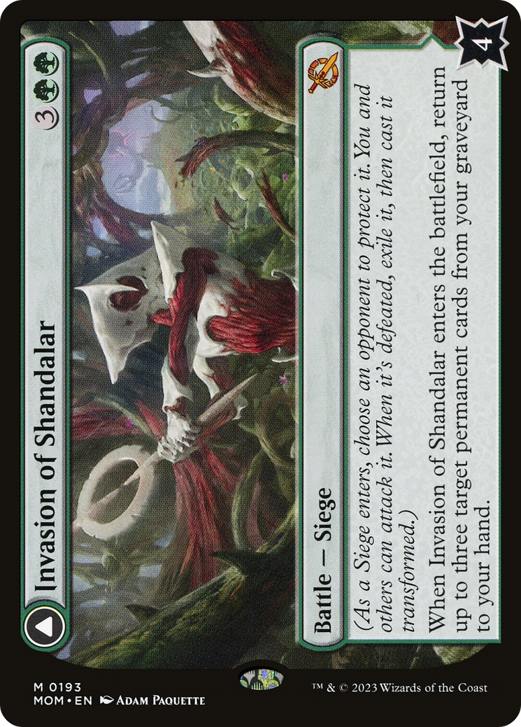 {R} Invasion of Shandalar // Leyline Surge [March of the Machine][MOM 193]