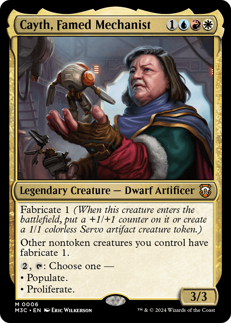 {R} Cayth, Famed Mechanist [Modern Horizons 3 Commander][M3C 006]
