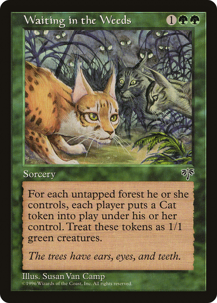 {R} Waiting in the Weeds [Mirage][MIR 252] - Misty Mountain Games