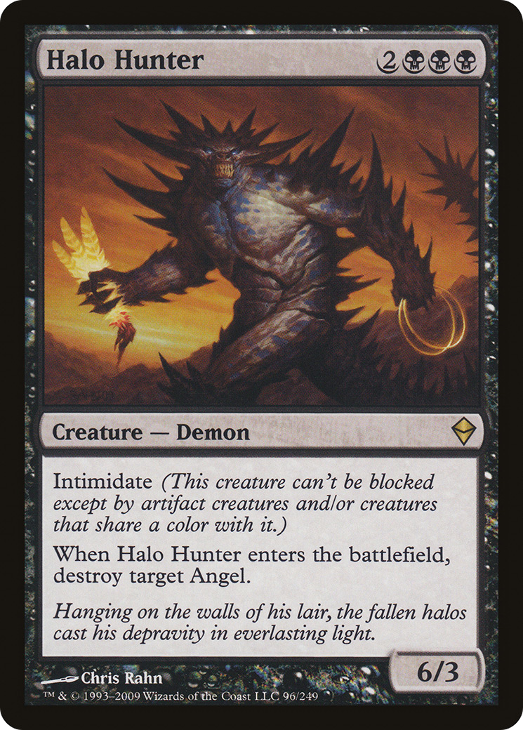 {R} Halo Hunter [Zendikar][ZEN 096]