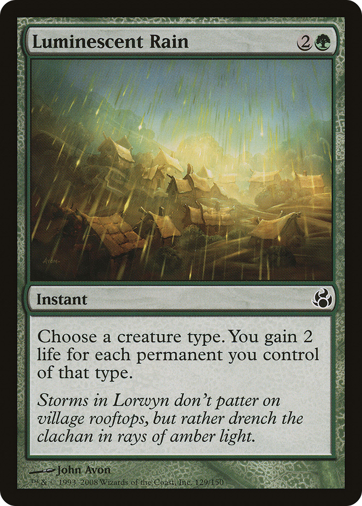 {C} Luminescent Rain [Morningtide][MOR 129]